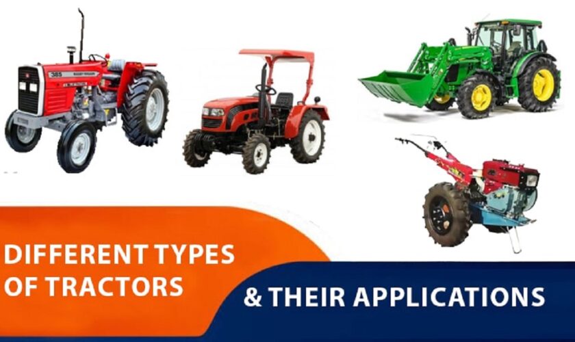 Types of Tractors to choose from Application, Uses & Benefits