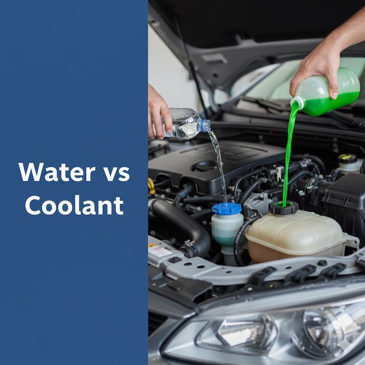 Coolant Vs Water Radiator