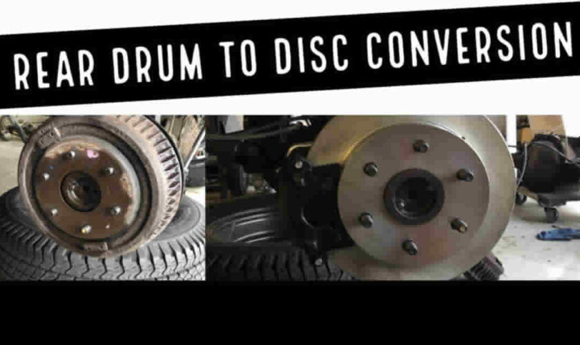 how to convert rare drum brakes to disk brakes on a car Magari Poa