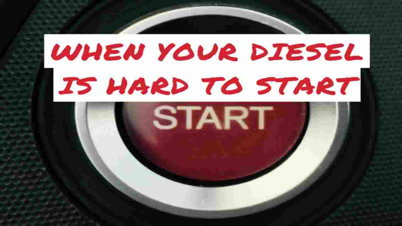 What to do when your diesel engine stalls after running out of fuel and