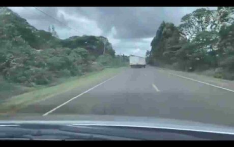 WATCH: Shocking footage of truck driver’s reckless driving goes viral